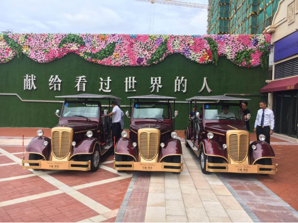 好樓房配好的看房車，金開電動看房車高端樓盤接待專用車